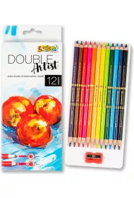 Penmate Kolori Premium Kredki dwustronne Double Artist 4/3 mm 12 szt.