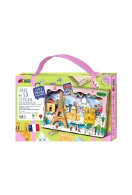 Puzzle drewniane 3D - Stw�rz pejza� miejski Pary� Avenir