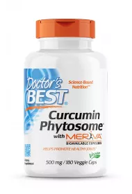 Doctors Best Curcumin Phytosome with Meriva Suplement diety 180 kaps.