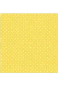 Serwetki Lunch Daisy - White Dots on Yellow SDOG036809