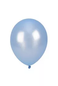 Balony metalizowane niebieskie 25cm