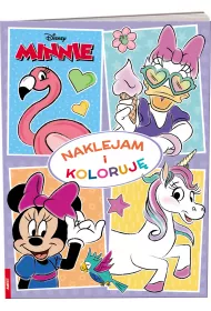 Minnie. Naklejam i koloruj� NAK-9114