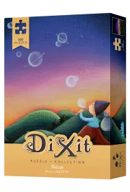 Puzzle 500 el. Dixit: Detours z unikatow kart do gry Rebel