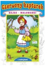 Kolorowanka B5 16 str. Bajko-malowanki. Czerwony kapturek