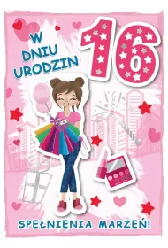 Armin Style KARNET URODZINY 16 B6 Z KOP AS GM-1108 FOL