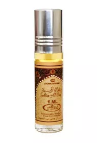Arabki Al-Rehab Oud Sultana 6ml, gwna nuta: agar (oud) i drzewne akcenty 6 ml