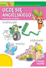 Marchewkowe zadania. Ucz� si� angielskiego. Koloruj�, pisze i naklejam