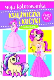 Ksi�niczki i kucyki. Moja kolorowanka