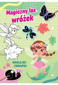 Magiczny las wr�ek. Naklejki-zdrapki