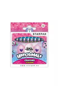 Starpak Kredki woskowe Hatchimals 12 kolor�w