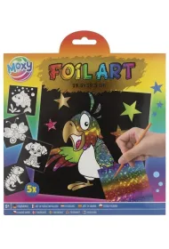 Grafix Zestaw do wyklejania Papuga 5 arkuszy