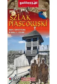 Szlak Piastowski. Mapa turystyczna 1:125 000
