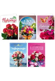 Karnet B6 Serdeczne �yczenia mix