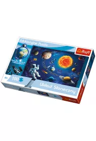 Puzzle 100 el. Uk�ad s�oneczny Trefl