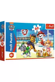 Puzzle 60 W wiecie Pieskw TREFL