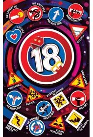 AbCard Kartka okoliczno�ciowa Urodziny 18 US08
