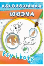 Psy i koty Malowanka wodna