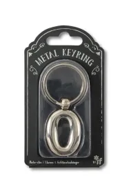 If Silver Letter Keyring - brelok do kluczy litera O