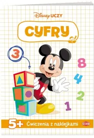 Disney uczy Miki �wiczenia z naklejkami cyfry UDN-9308