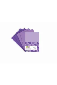 Happy Color Arkusze piankowe VIOLET A4, 5 arkuszy, 3 kolory 5 szt.
