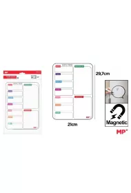 Mp Main Paper Planer tygodniowy magnetyczny A4