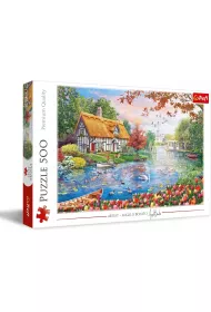 Puzzle 500 el. Cicha przysta� Trefl