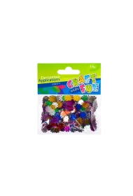 Craft with Fun Cekiny metaliczne Kwiaty 14g