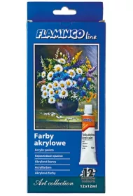 Hasta Farby akrylowe w tubie 12x12ml