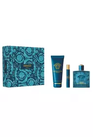 Versace Zestaw Woda perfumowana Eros Pour Homme + el pod prysznic + Mini woda perfumowana 100 ml + 150 ml + 10 ml