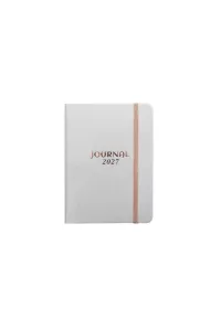 Terminarz 2027 tygodniowy A6+ Journal gumka MIX