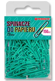 Penmate Spinacze do papieru niebieski 28 mm