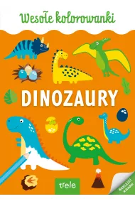 Dinozaury. Kolorowanka A4. Weso�e kolorowanki