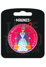 Pan Dragon Magnes I love Poland Pozna� ILP-MAG-A-POZ-02