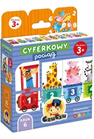 CzuCzu Cyferkowy poci�g  dla dzieci 3 Bright Junior Media