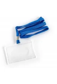 Argo Identyfikator oprawka (Holder) z ta�m� niebiesk�