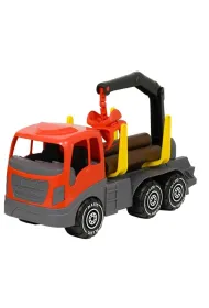 Ci�ar�wka z drewnem i d�wigiem Timber truck 45cm Tactic