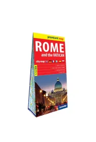 Rome and the Vaticancity map 1:12 000 karton 2023