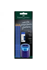 Faber-Castell O��wek + gumka + temper�wka