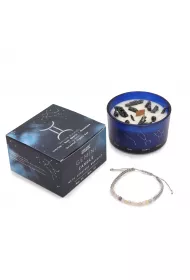 wieca zodiak z bransoletk z kamieni Blinita