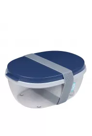 Mepal Saladbox Ellipse Nordic Denim 1.9 l