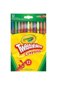 Crayola Kredki �wiecowe wykr�cane 12 kolor�w