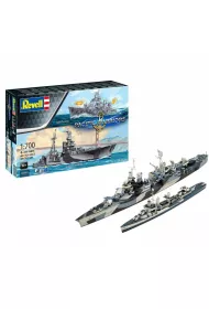 Modele okrtw USS Fletcher i USS Indianapolis Revell