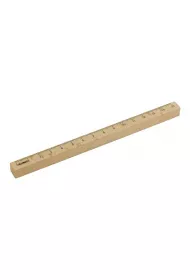 Linijka 15cm drewniana