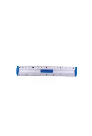 Easy Stationery Linijka aluminiowa z uchwytem 20 cm