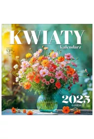 Kalendarz 2025 cienny Kwiaty