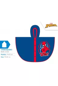 Poncho przeciwdeszczowe Spiderman M06510