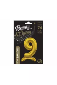 Godan Balon foliowy B&C Cyfra stoj�ca 9 BC-ASZ9 74cm