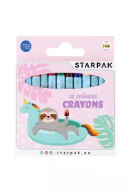 Kredki woskowe 12 kolorw Koala STARPAK 536294 12 szt.