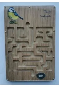 Puzzle Labirynt przyrodniczy Modraszka Puls-Art