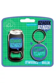 Set Otwieracz + Brelok dla Dziadka - Dziadek rz�dzi!